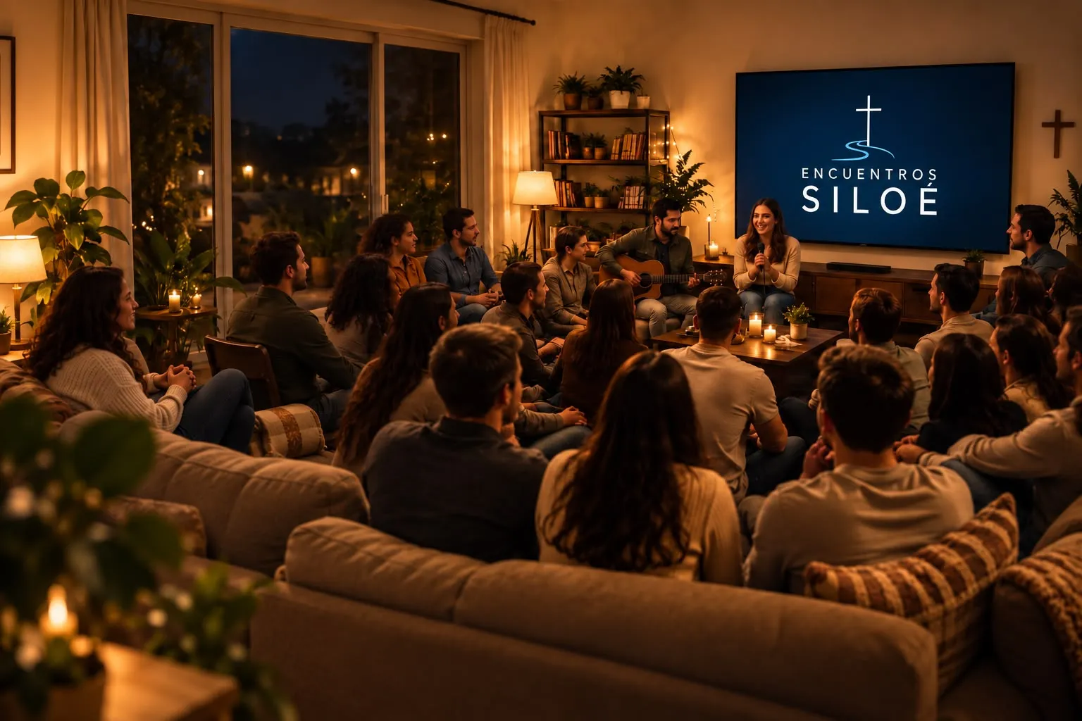 Encuentro de Encuentros Siloé con música en directo y numerosos asistentes